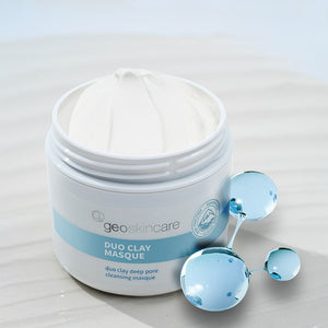 duo clay deep pore cleansing masque geoskincare